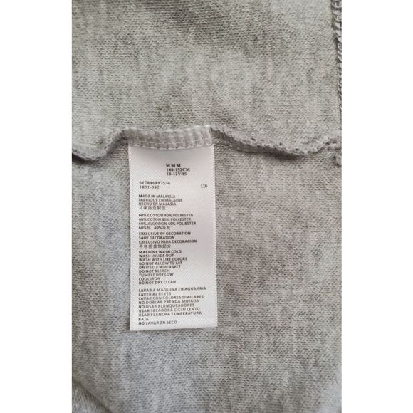 NEW Boys M NIKE AIR JORDAN Elephant Print Tank Top Shirt Jumpman Youth Gray 9518 - Picture 2 of 4